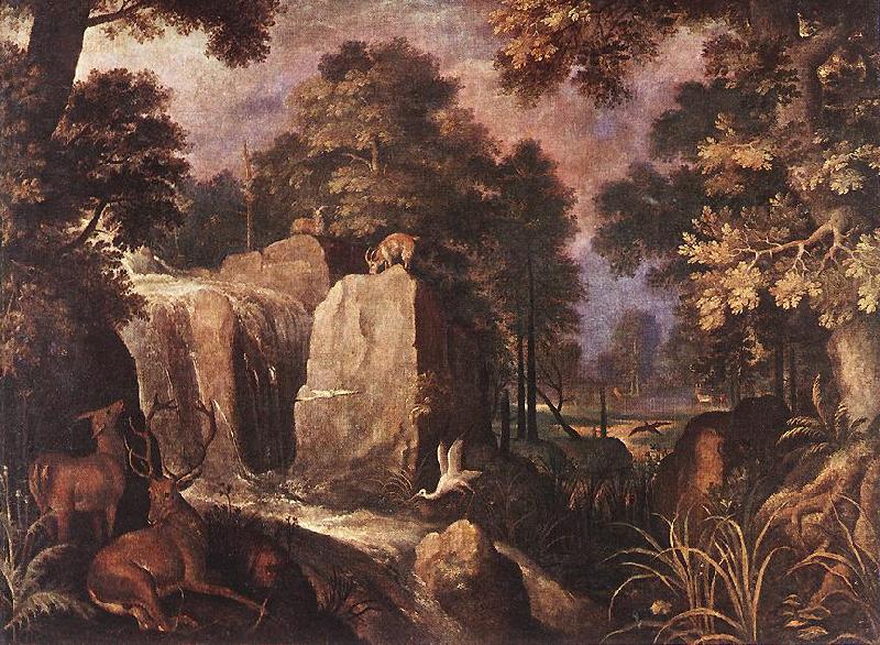 Roelant Savery Rocky Landscape